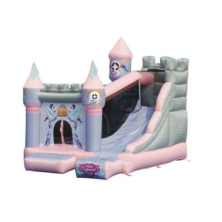 Toyopia Princess Enchanted Castle  With Slide Bounce House TO87410